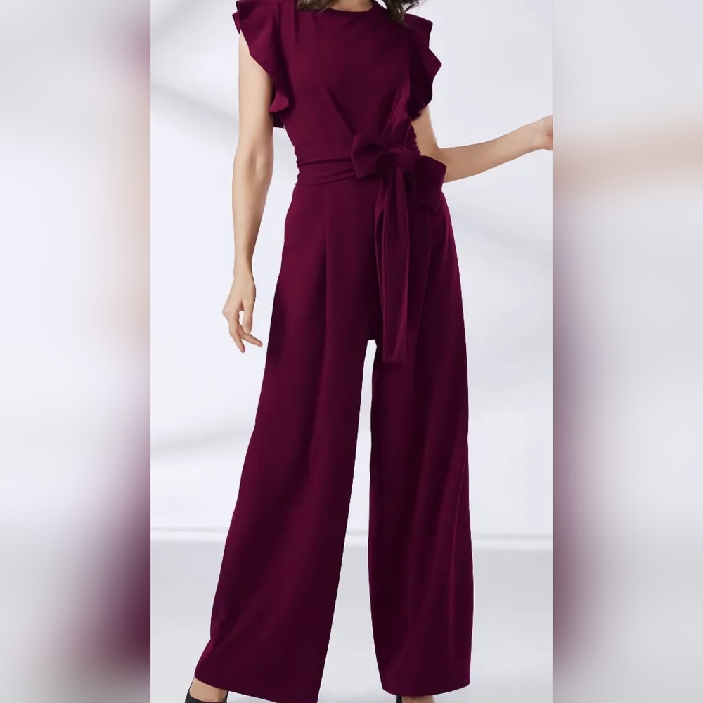 Burgundy XL jumpsuit